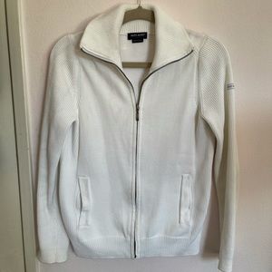 SAINT JAMES WHITE ZIP UP